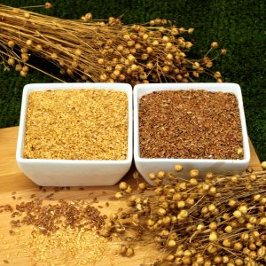 Whole flaxseeds storage
